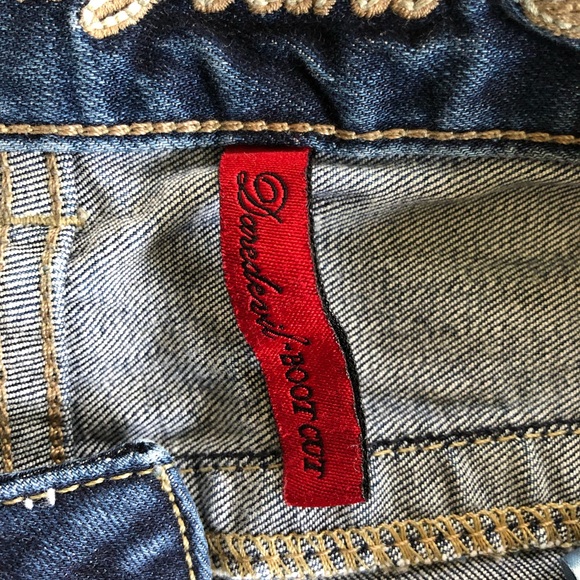 Guess Daredevil Women’s Distressed Bootcut Jeans - Picture 6 of 7
